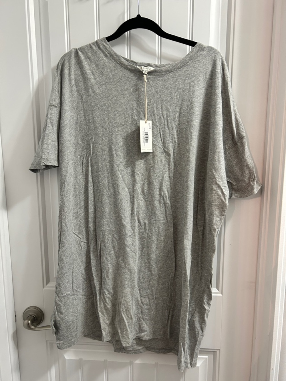 Z Supply Heather Gray Slub Knit Dress - Picture 2 of 2